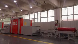 Máy x ray Unicomp UNC-225 kiểm tra chất lượng bình chứa khí, bình ga sau khi được sản xuất