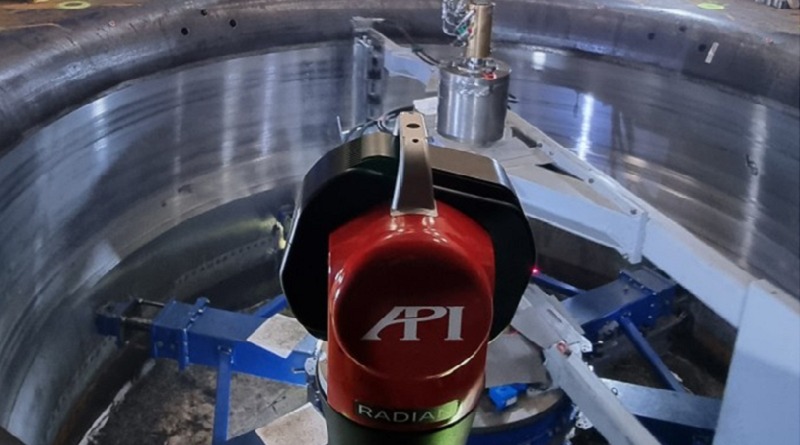 Laser Tracker Aids Machining 7m Turbine Wheel Casing