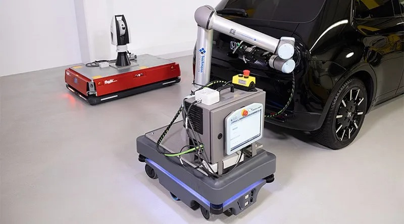 Wireless Scanning Connectivity For Large-Scale Laser Tracker Automated Inspection