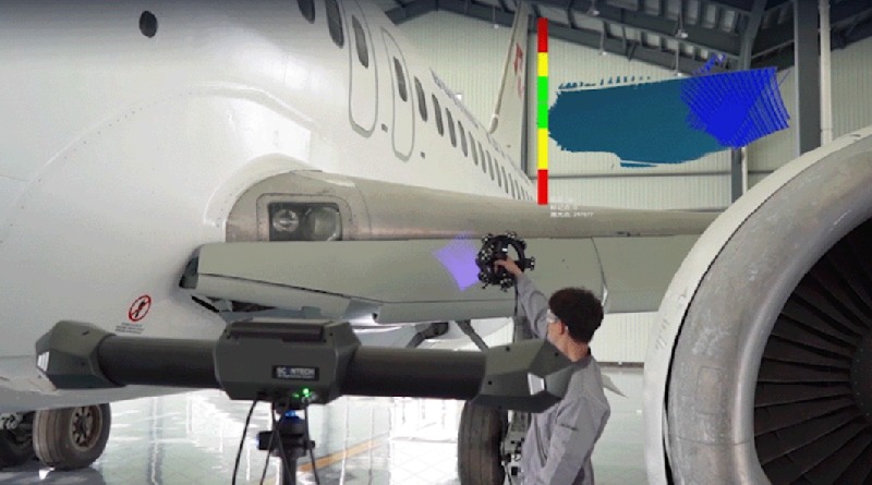 Máy quét nhiều tia laser chụp dữ liệu 3D mà không cần đánh dấu
