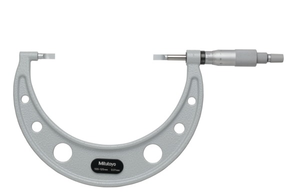 PANME CƠ KHÍ MỎ DẸT 122-105 100-125MM