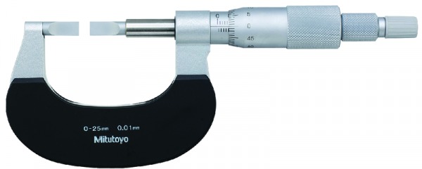 PANME CƠ KHÍ MỎ DẸT 122-141 0-25MM