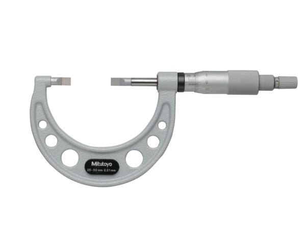 PANME ĐIỆN TỬ MỎ DẸT 122-162 25-50MM/0,75MM