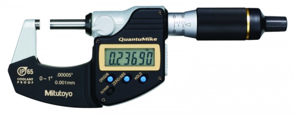 PANME ĐO NGOÀI ĐIỆN TỬ QUANTUMIKE 293-180 0-25 MM/ 1 INCH