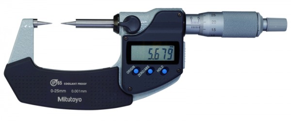 PANME ĐIỆN TỬ ĐẦU NHỌN 342-251-30 0-25MM