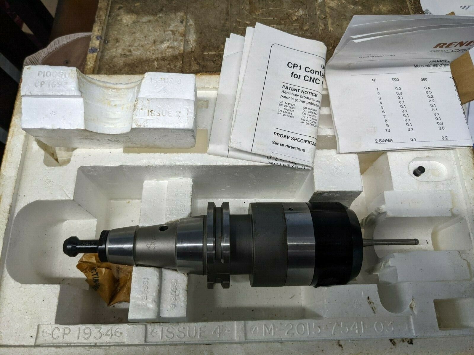 Renishaw CP1 Probe - CAT 40 Holder - M-2015-7541-03 CP1934