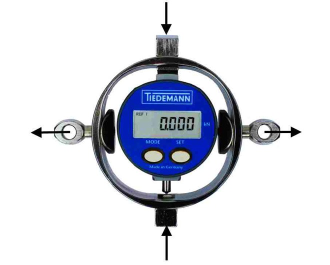 Đồng hồ đo lực kéo nén TIEDEMANN