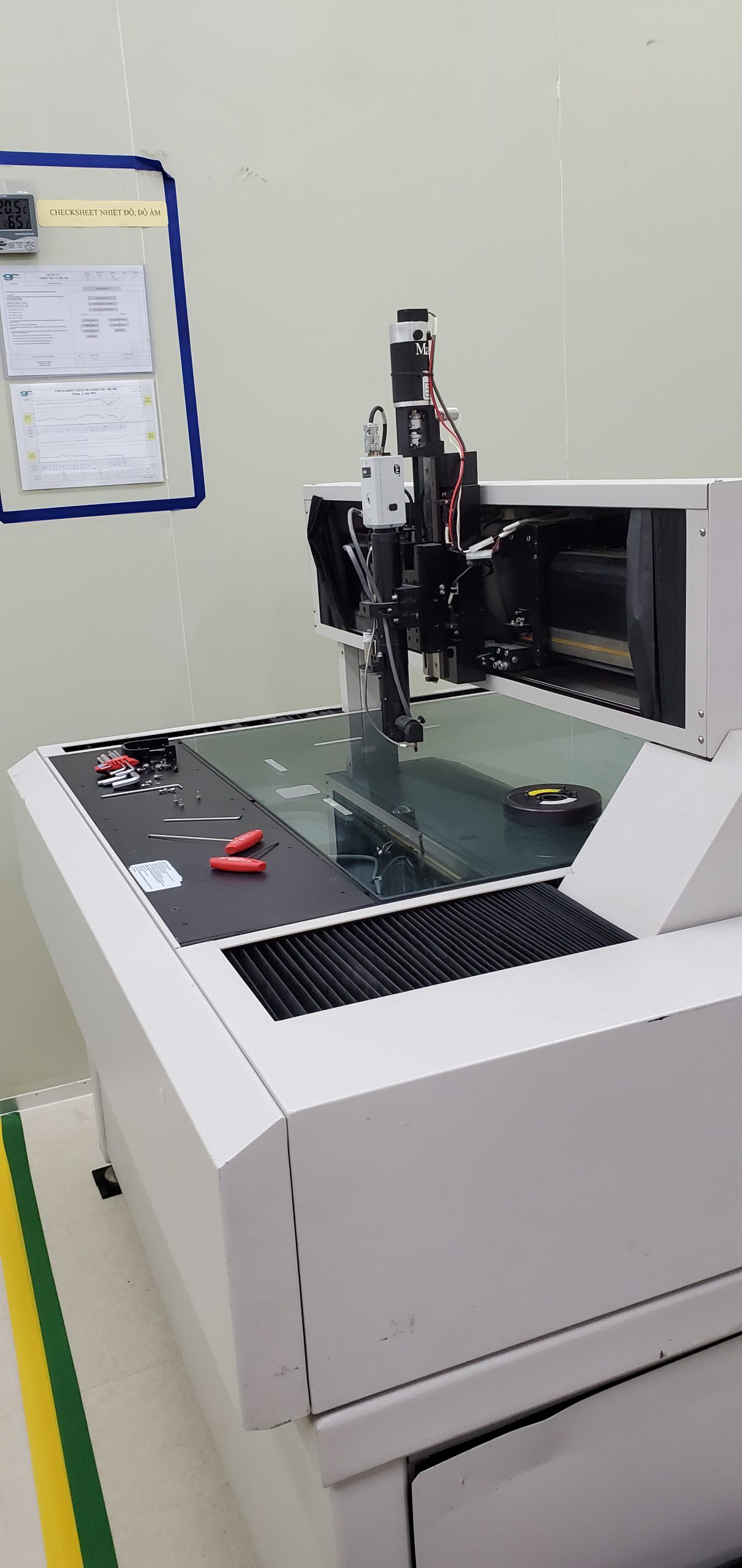 Sửa chữa - bảo dưỡng máy đo Micro-vu các dòng