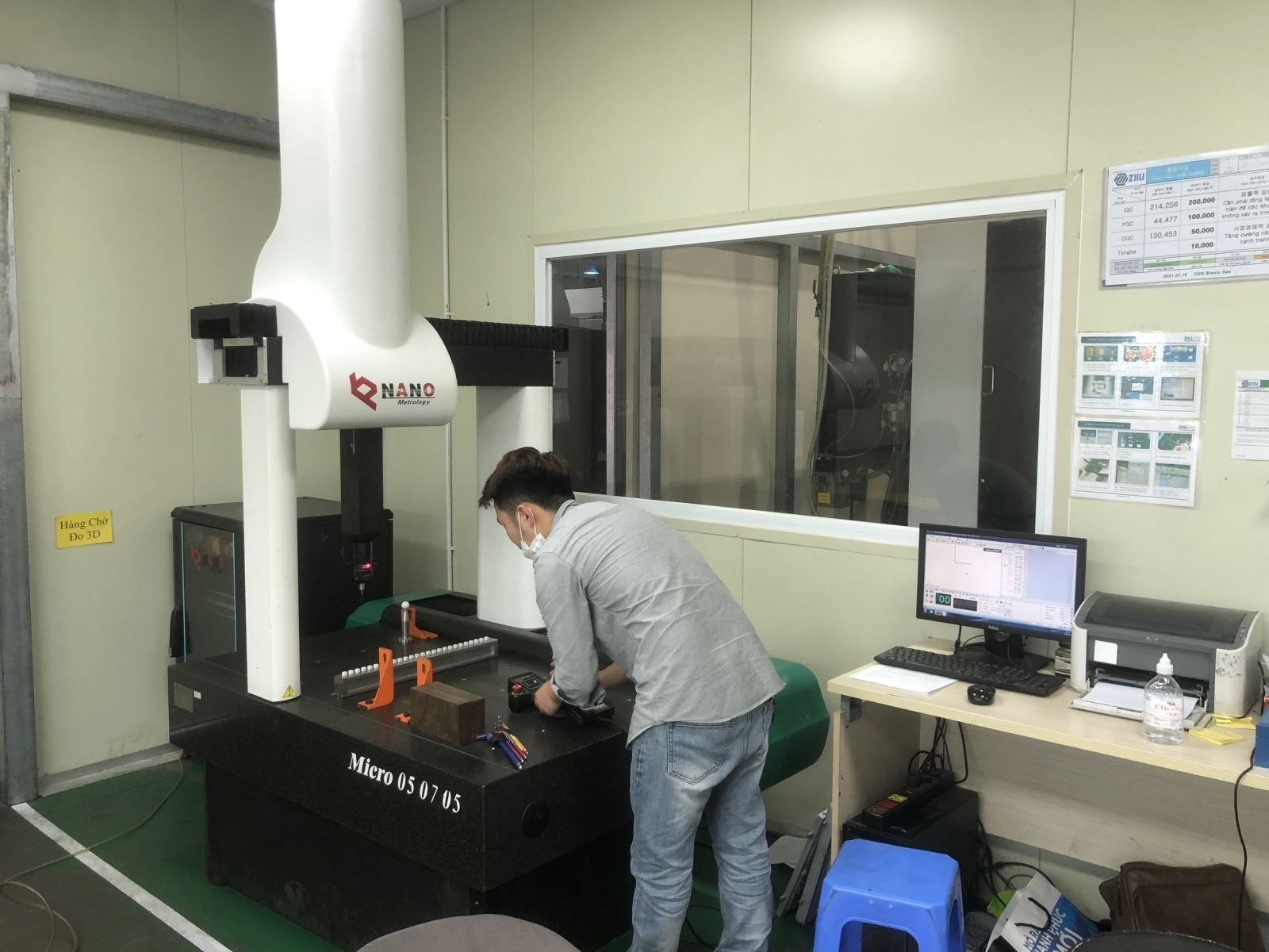 SỬA CHỮA, HIỆU CHUẨN MÁY ĐO 3D CMM NANO MICRO