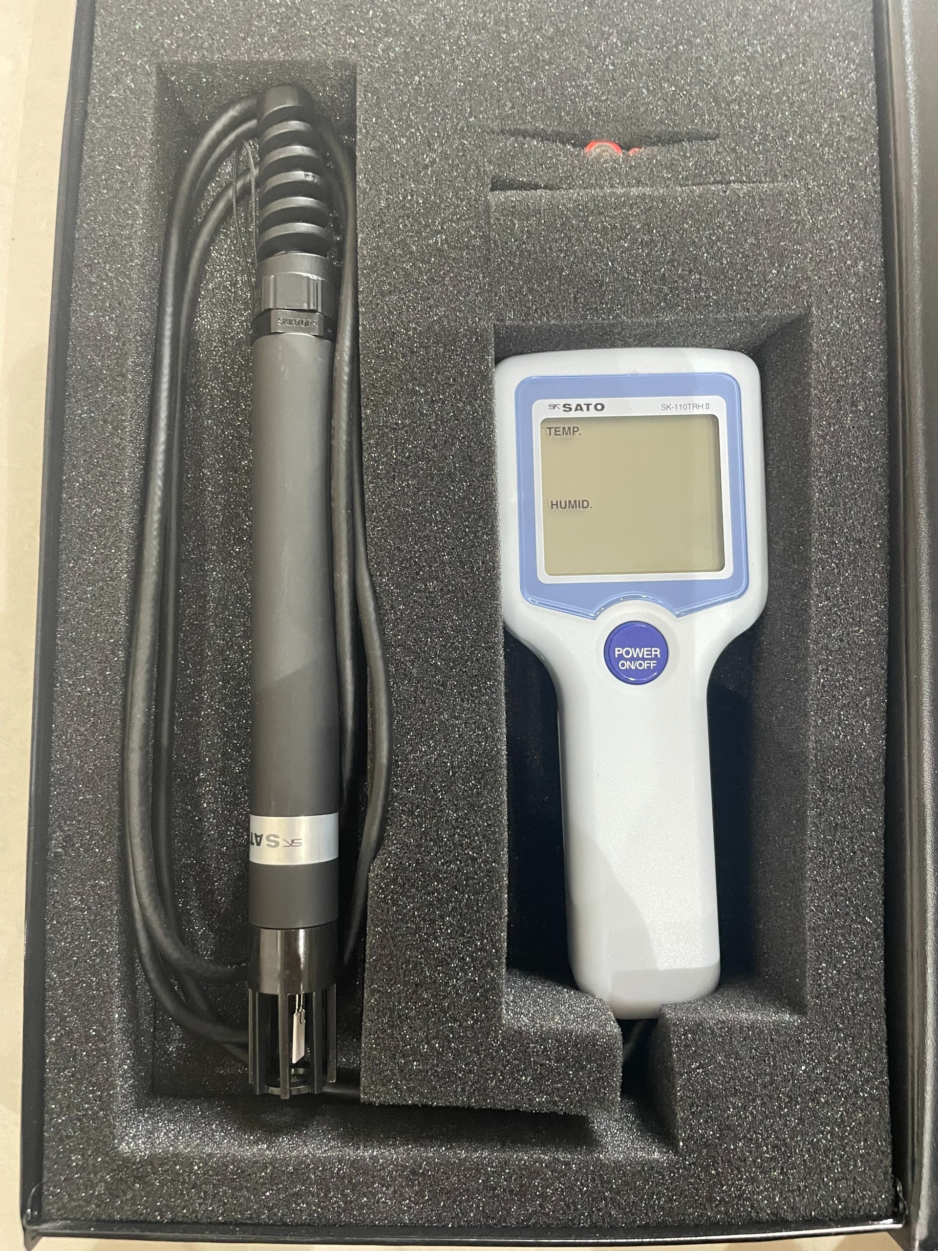 NHIỆT ẨM KẾ ĐIỆN TỬ SATO SK-110TRHII Type 1 KÈM ĐẦU DÒ TIÊU CHUẨN