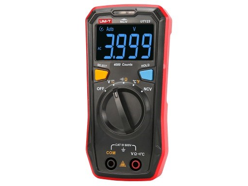 ĐỒNG HỒ VẠN NĂNG BỎ TÚI UNI-T UT123 (600V, ± 0.5%)