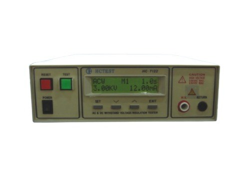 SỬA CHỮA MÁY KIỂM TRA AN TOÀN ĐIỆN AC/DC HCTEST HC-7122 (5KVAC; 6KVDC; 0.01~5MA; 1M~9999M)
