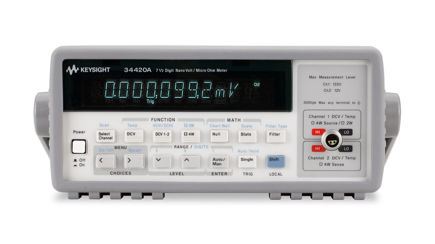 SỬA CHỮA MÁY ĐO NANO VÔN/MICRO-OHM KEYSIGHT 34420A