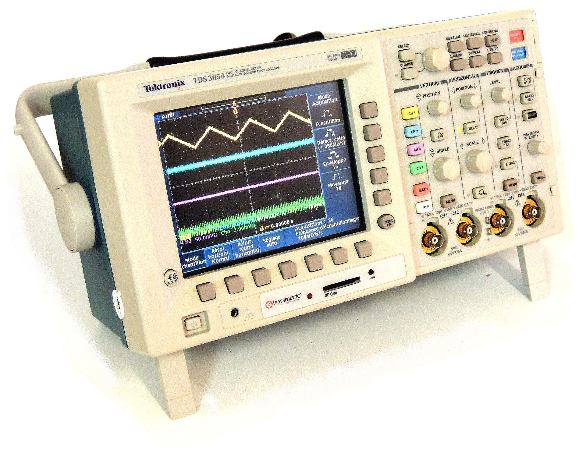 MÁY HIỆN SÓNG CŨ TEKTRONIX TDS3054B BẢO HÀNH ĐẦY ĐỦ