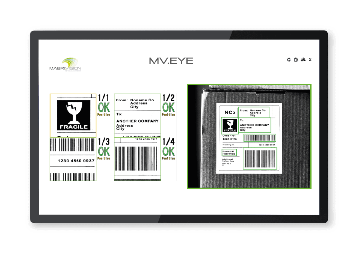Label inspection on packaging