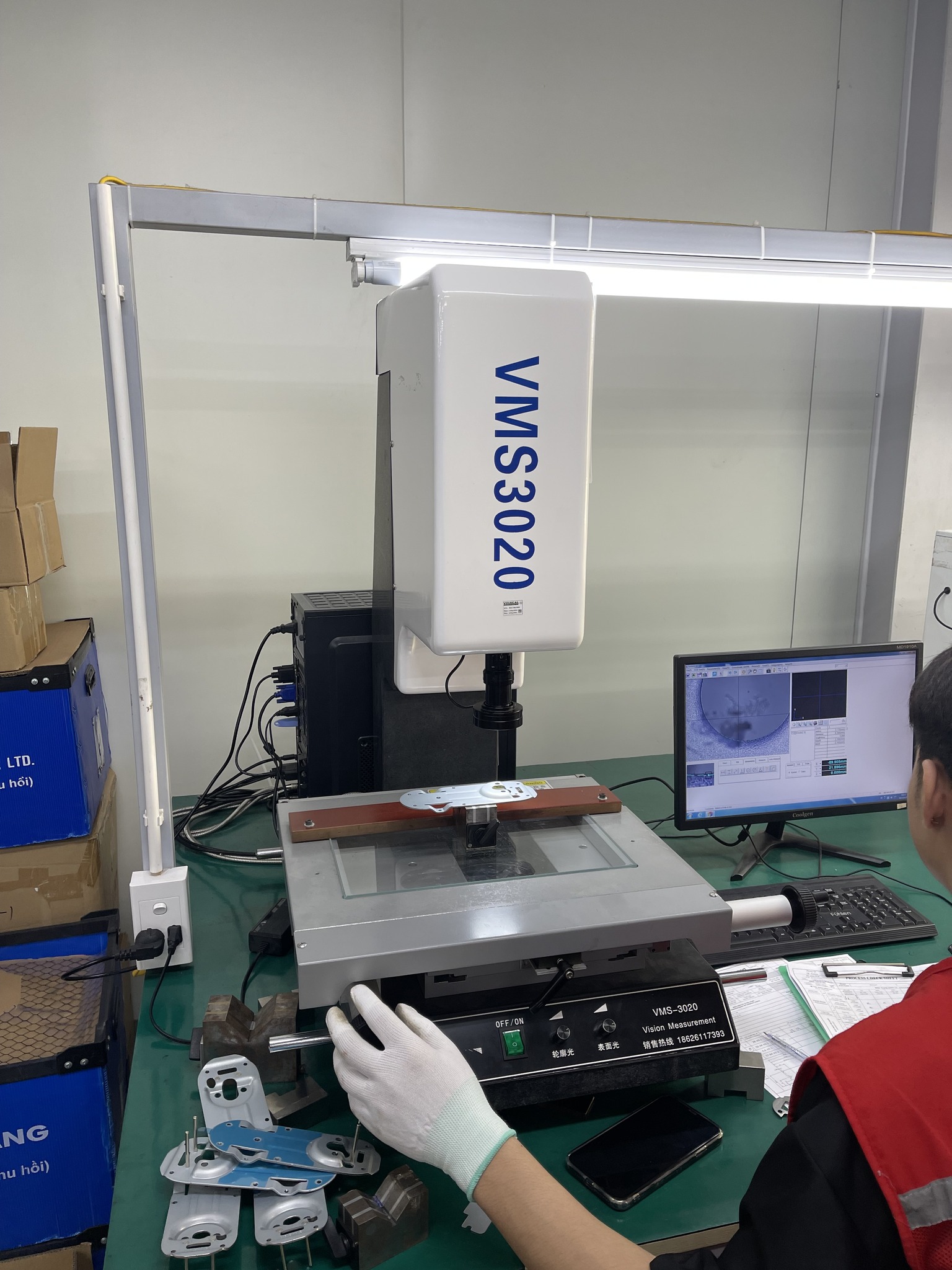 SỬA CHỮA MÁY ĐO 2D RATIONAL VMS-3020
