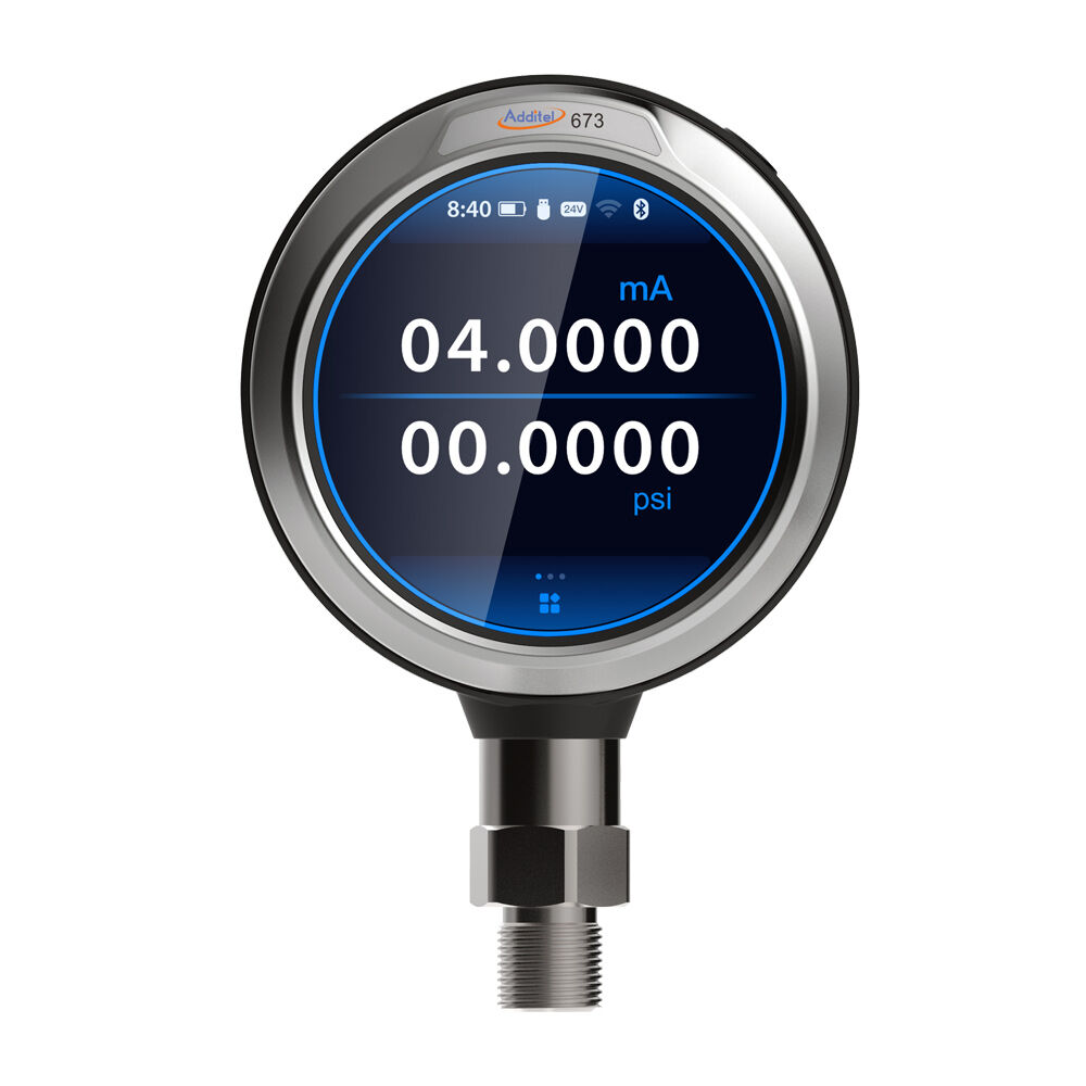 Additel ADT673-02-GP5K-PSI-N-WIFI-HART Advanced Digital Pressure Calibrator, 0 to 5000psi, 1/4NPTM, with WiFi & HART
