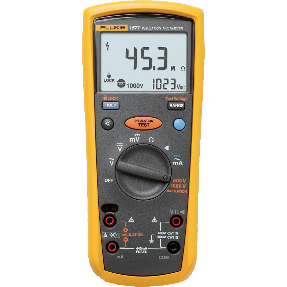 Fluke 1577 1kV Insulation Test & Digital Multimeter, AC/DC Volt, True RMS