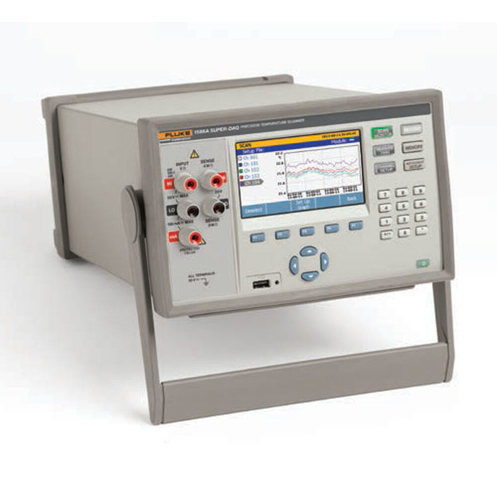 Fluke Calibration 1586A/2HC 120/C Super-DAQ 2 High-Capacity Module with Accredited Calibration