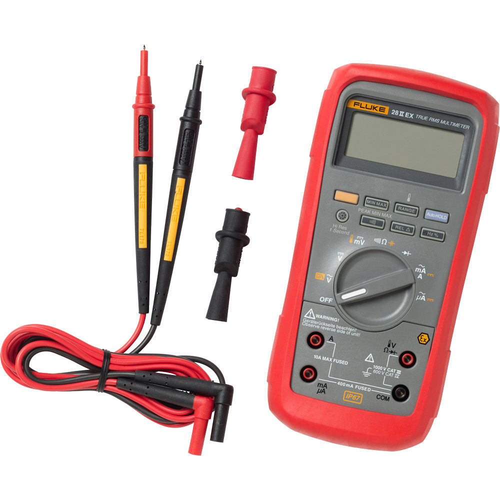 Fluke 28 II EX IS True-RMS Digital Multimeter with ETL Approval