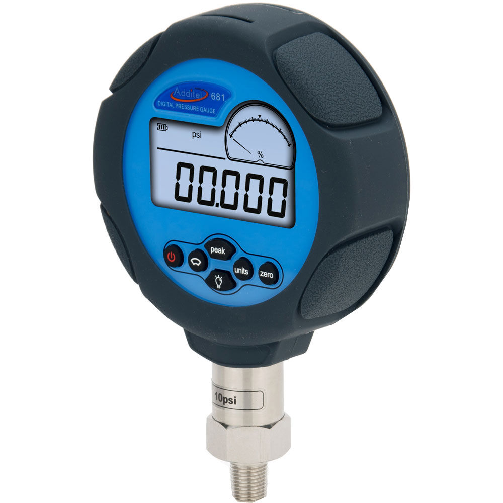 Additel ADT681 Digital Pressure Test Gauge, 25000 psi, Gauge, Autoclave 1/4