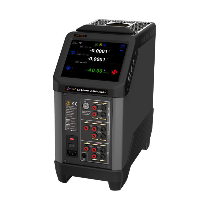 Additel ADT878PC-700-E-110V Reference Dry Well Calibrator, 50 to 700C, Insert E, 110V, Process Calibrator Option