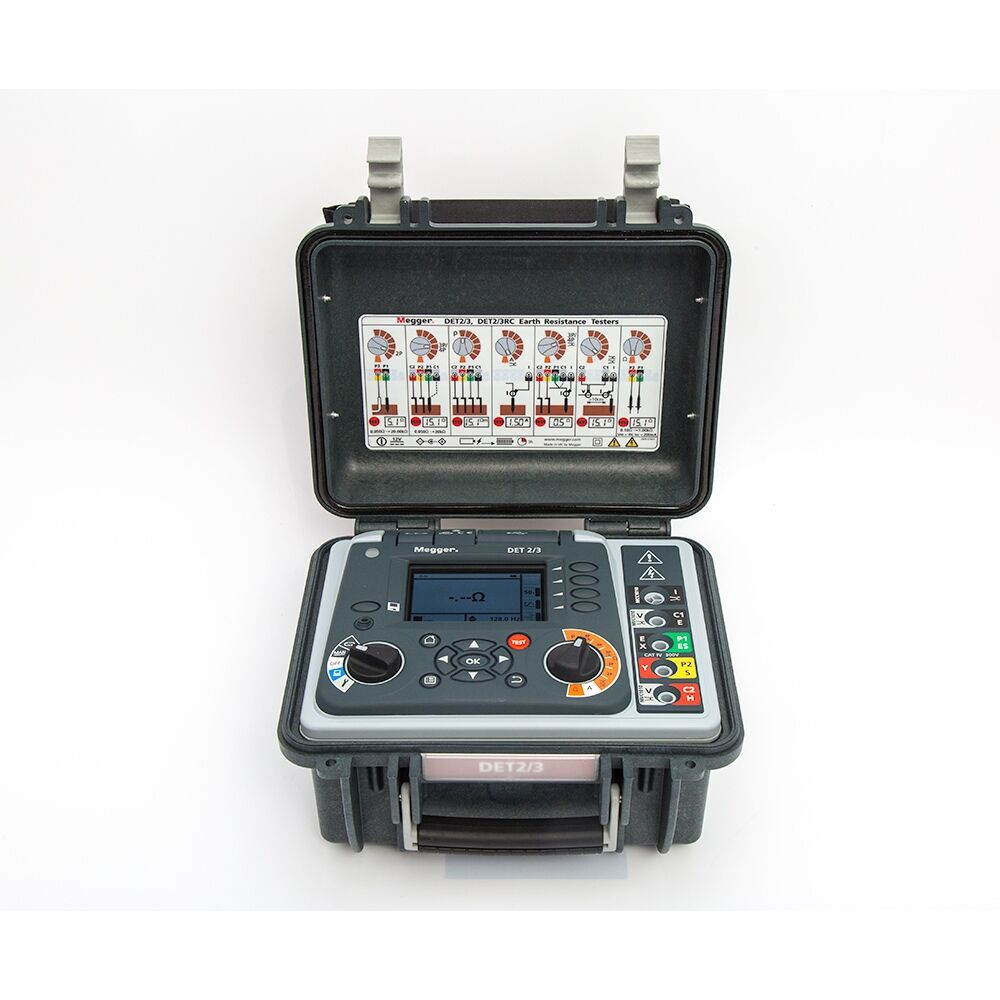 Megger DET4TC2 Ground Resistance Tester