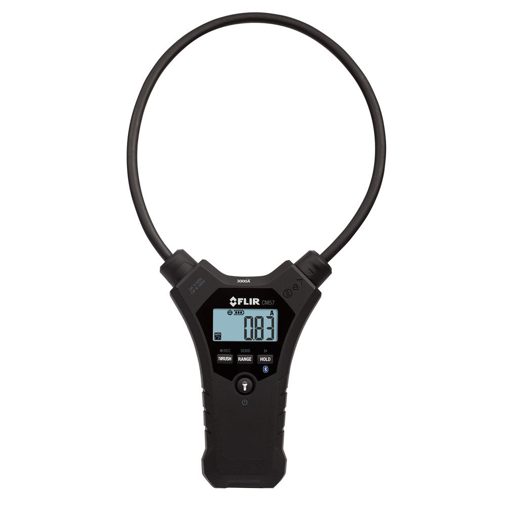 FLIR CM57 3000A Flexible Clamp Meter LCD, Bluetooth, 18"