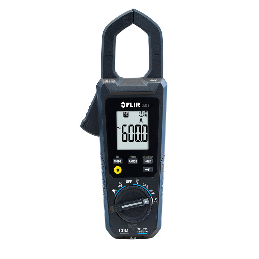 FLIR CM72 600A True RMS AC Clamp Meter