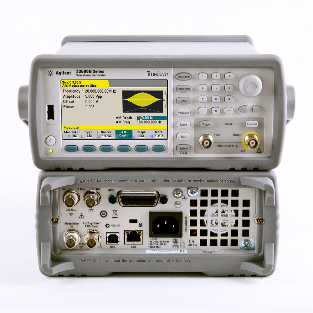 Keysight 33522B Waveform Generator, 30MHz, 2 Channel with Arb