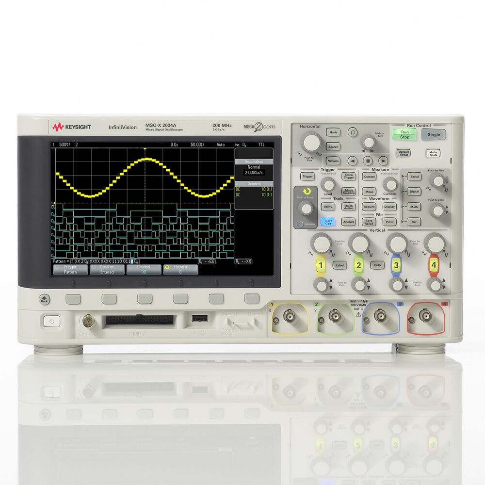 Keysight DSOX2014A Oscilloscope, 4-Channel, 100MHz