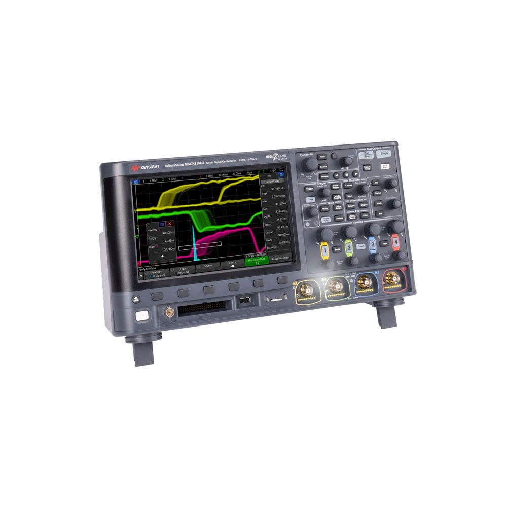 Keysight MSOX3054G InfiniiVision Mixed Signal Oscilloscope, 4+16 Channel, 500 MHz