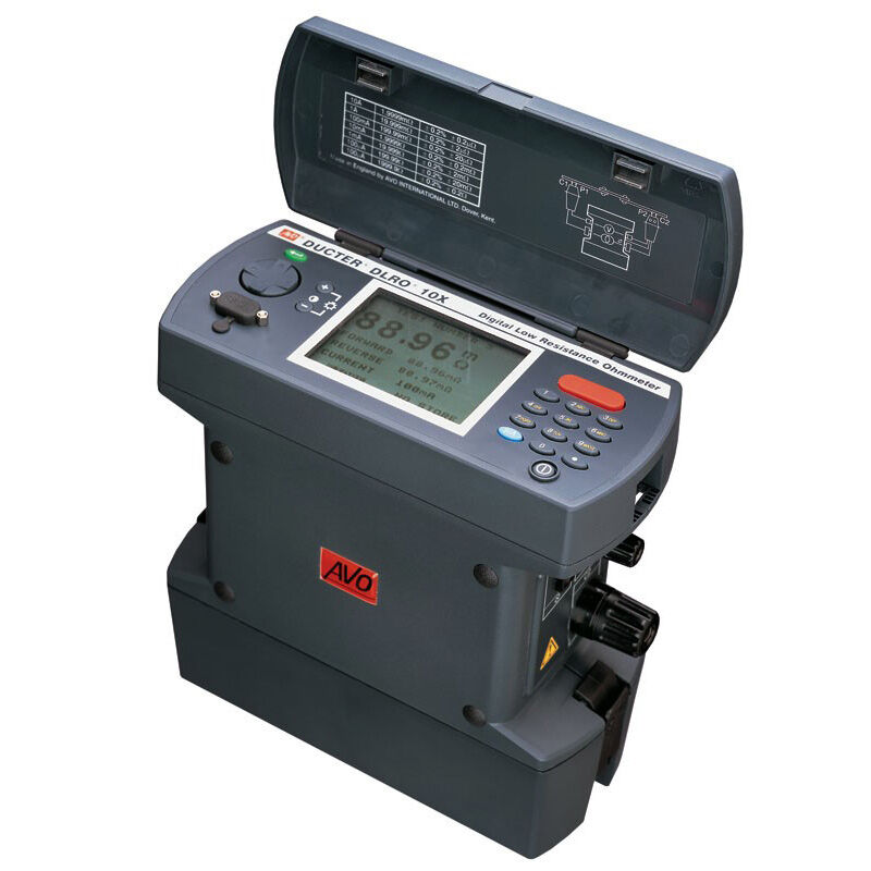 Megger DLRO-10X Digital Low Resistance Ohmmeter, 10-Amp