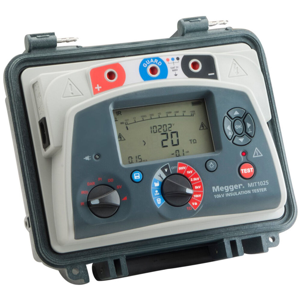Megger MIT1025 10-kV Insulation Resistance Tester