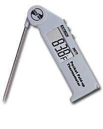 Extech 39272 Pocket Fold up Thermometer with Adjustable Probe