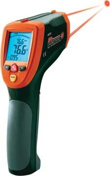 Extech 42570 Dual Laser InfraRed Thermometer with NIST Certificate