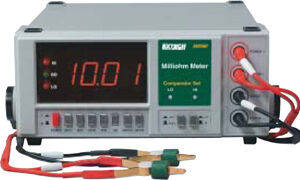 Extech 380560 Precision Miliohmmeter with NIST Certificate
