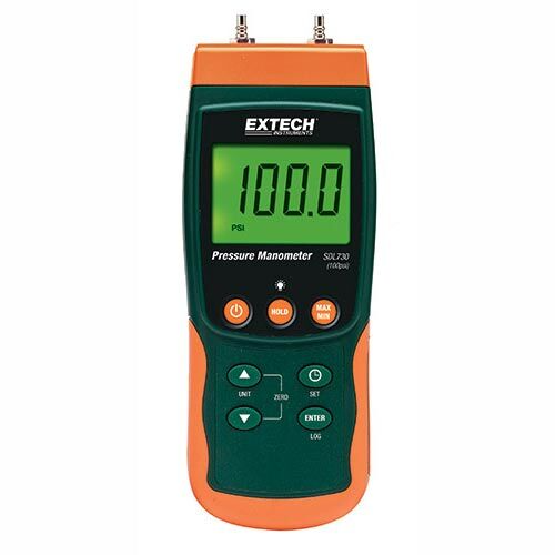 Extech SDL730 201. 5psi Differential Pressure Manometer and Datalogger