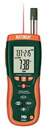Extech HD500 Psychrometer + 30:1 IR Thermometer with NIST Certificate