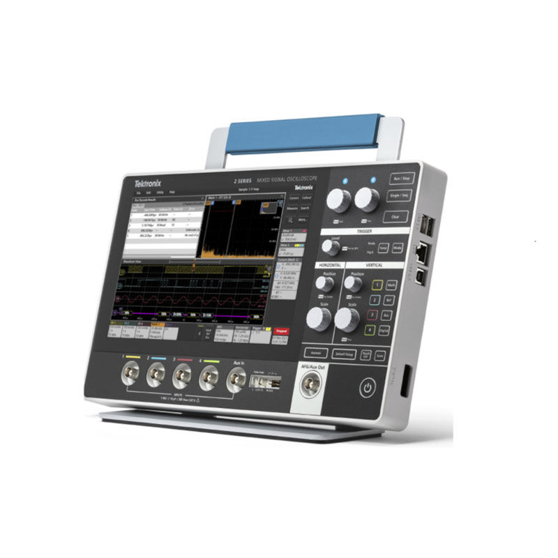 Tektronix MSO24-2-BW-200 Mixed Signal Oscilloscope: 4 Analog Channel, 2.5GS/s, 10Mpts, 200MHz