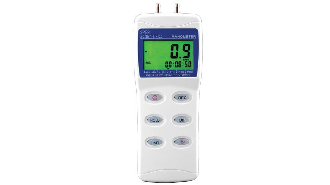 Đồng hồ đo áp suất hơi 100 PSI 840083 – Sper Scientific
