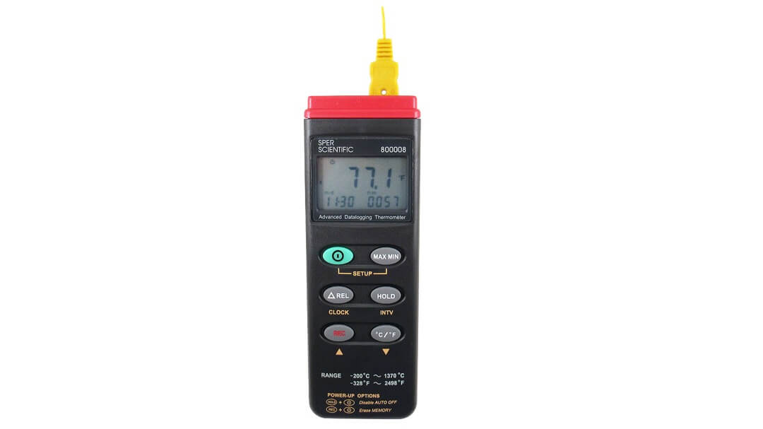 Đồng hồ đo nhiệt độ Datalog 800008 – Sper Scientific