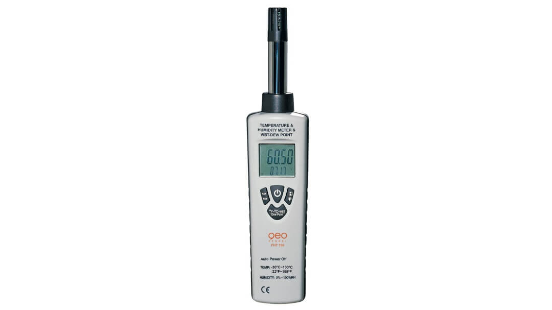 Máy đo nhiệt độ độ ẩm FHT 100 – Geo-Fennel